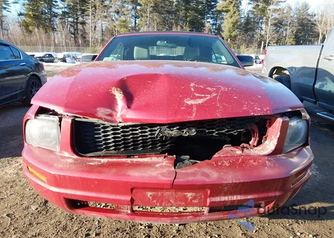 2009 Ford Mustang V6/V6 Premium из США, поврежденный, VIN 1ZVHT84NX95121775